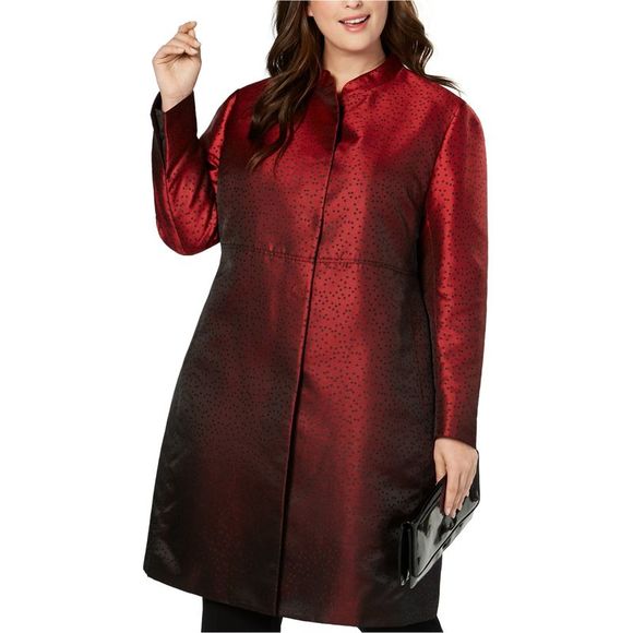 Anne Klein Jackets & Blazers - Anne Klein Womens Camille Jacket, Red, 24W, NWT